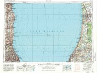Racine 1958 topographic map thumbnail