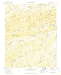 Whitetop Mountain 1959 topographic map thumbnail