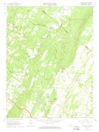 White Hall 1965 topographic map thumbnail