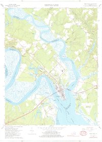 West Point 1965 topographic map thumbnail