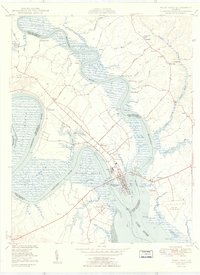 West Point 1950 topographic map thumbnail