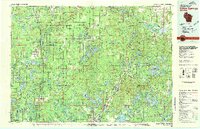 Solon Springs 1980 topographic map thumbnail