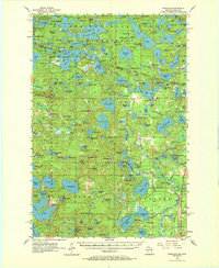 Starlake 1955 topographic map thumbnail