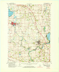 Stoughton 1961 topographic map thumbnail