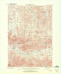 Strum 1927 topographic map preview
