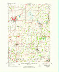 Sun Prairie 1962 topographic map thumbnail
