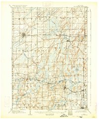 Sun Prairie 1907 topographic map thumbnail