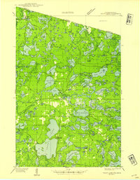 Trout Lake topographic map thumbnail