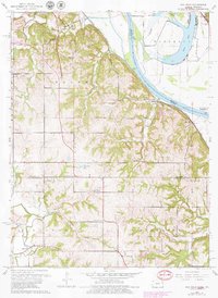 Oak Mills 1961 topographic map thumbnail