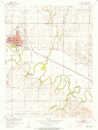 Beloit 1953 topographic map thumbnail