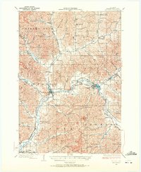 Whitehall 1926 topographic map preview