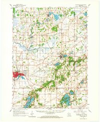 Whitewater 1960 topographic map thumbnail