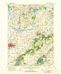 Whitewater 1960 topographic map preview