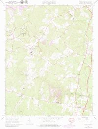 Spotsylvania 1966 topographic map thumbnail