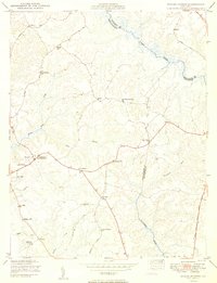 Shacklefords 1949 topographic map thumbnail