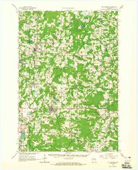 Wittenberg 1964 topographic map thumbnail
