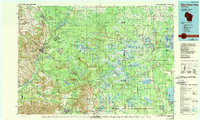 Black River Falls 1985 topographic map thumbnail