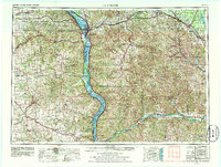La Crosse 1958 topographic map thumbnail
