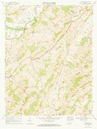 Parnassus 1967 topographic map thumbnail