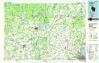 Shawano 1984 topographic map thumbnail