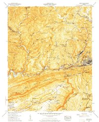 Norton 1957 topographic map thumbnail