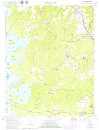 Norge 1965 topographic map preview