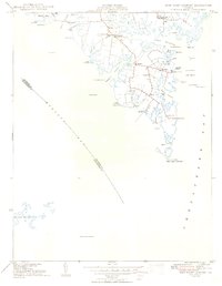 New Point Comfort 1948 topographic map thumbnail