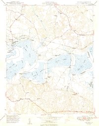 New Kent 1949 topographic map thumbnail