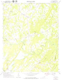Mt. Airy 1966 topographic map thumbnail