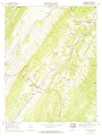Monterey 1969 topographic map thumbnail