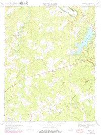 Mine Run 1969 topographic map thumbnail