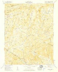 Middle Fox Creek 1959 topographic map thumbnail
