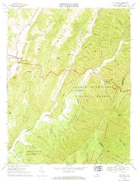 Mc Dowell 1969 topographic map thumbnail