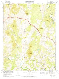 Massies Corner 1971 topographic map thumbnail