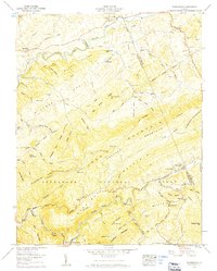 Konnarock 1959 topographic map thumbnail