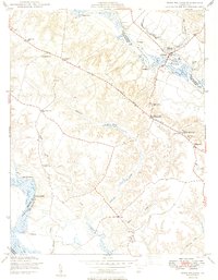 King William 1949 topographic map thumbnail