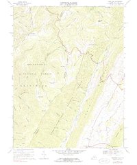 Hightown 1969 topographic map thumbnail
