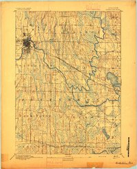 Watertown 1894 topographic map thumbnail