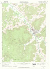 Port Allegany 1969 topographic map thumbnail