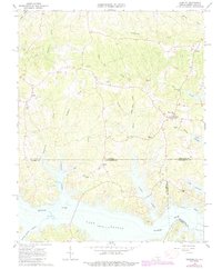 Gasburg 1963 topographic map thumbnail