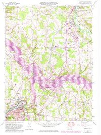 Sharpsville 1958 topographic map thumbnail