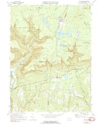 Red Rock 1969 topographic map thumbnail