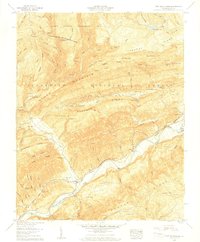 Fort Blackmore 1957 topographic map thumbnail