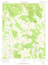 Flint Hill 1966 topographic map thumbnail