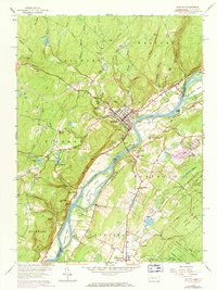 Milford 1958 topographic map thumbnail