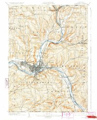 Binghamton 1904 topographic map thumbnail
