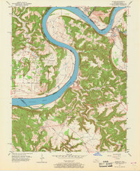 Alton 1951 topographic map thumbnail