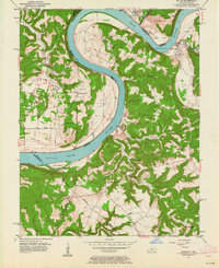 Alton 1950 topographic map thumbnail