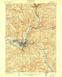 Binghamton 1904 topographic map thumbnail