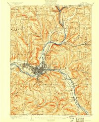 Binghamton 1904 topographic map thumbnail